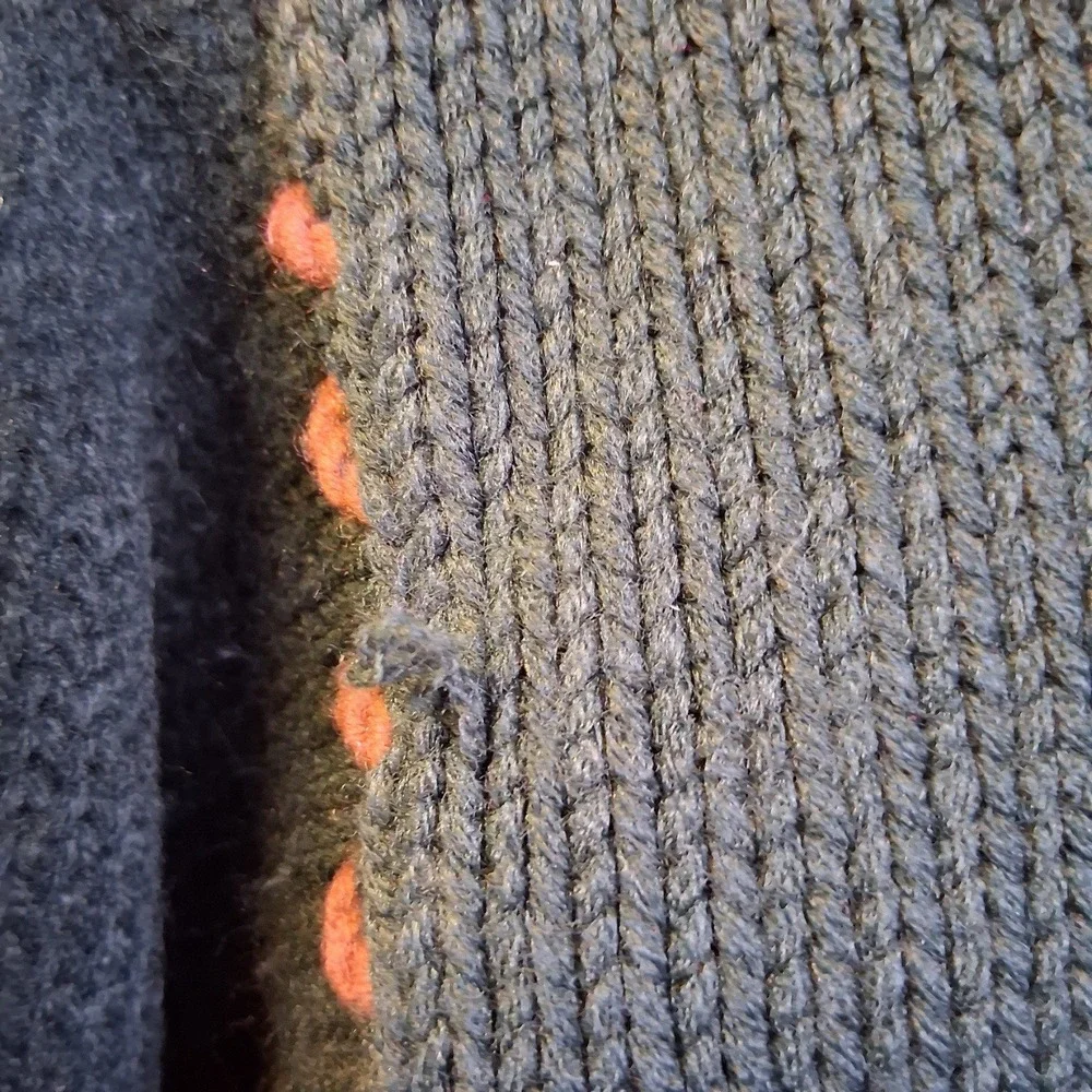Vintage 90's Kitestrings Boys Sweater Sz 5/6 Lodge Moose Winter‎ EUC